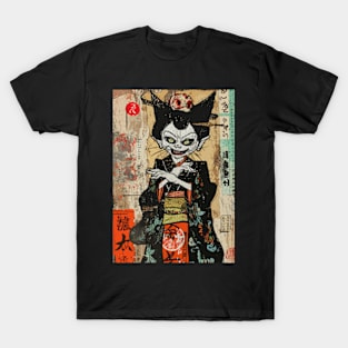 A Japanese Ghost Youkai Horror Art T-Shirt